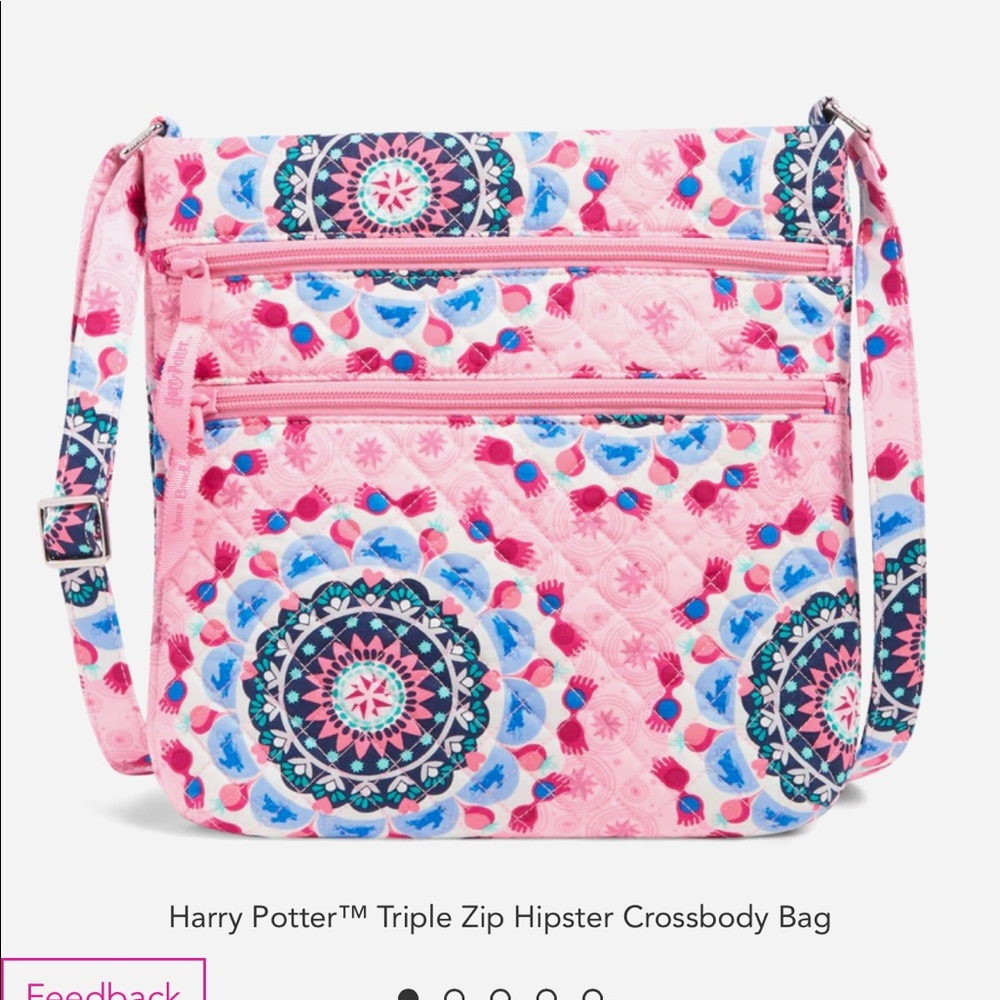 Vera Bradley crossbody Hipster in Luna Medallion Harry Potter Collection